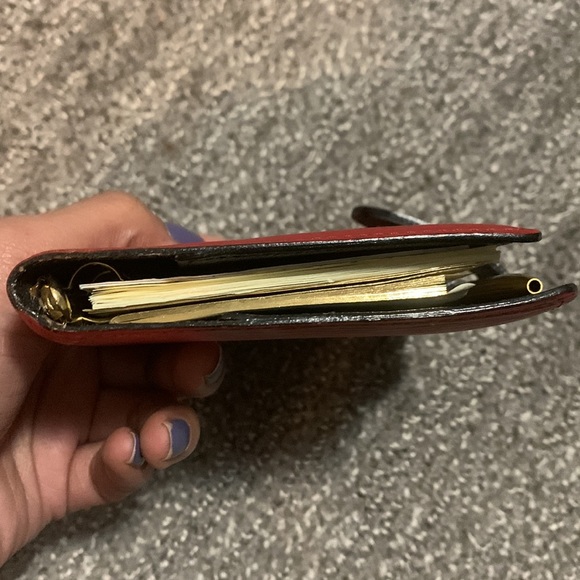 Louis Vuitton Authentic PM Agenda with 5 LV inserts & address book+ Golden Pen! - Picture 10 of 16